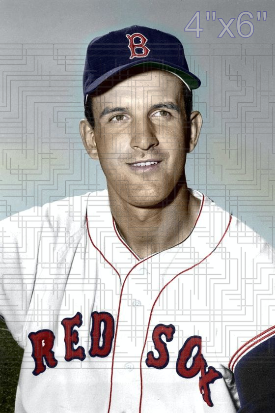 Norm Zauchin - 1954 Boston Red Sox - choose a size & style