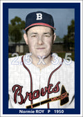 Normie Roy - 1950 Boston Braves - choose a size & style