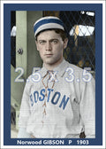 Norwood Gibson - 1903 Boston Americans - choose a size & style