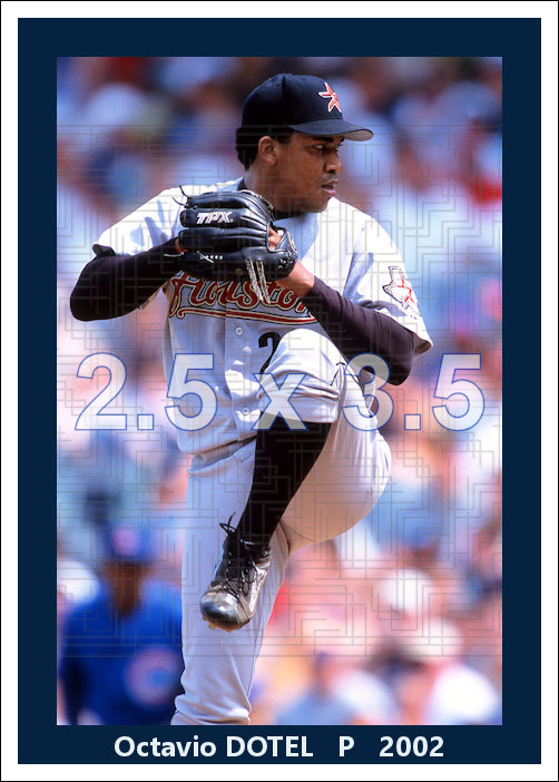 Octavio Dotel - 2002 Houston Astros - choose a size & style