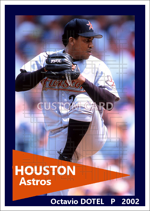 Octavio Dotel - 2002 Houston Astros - choose a size & style