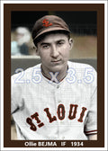 Ollie Bejma - 1934 St. Louis Browns - choose a size & style
