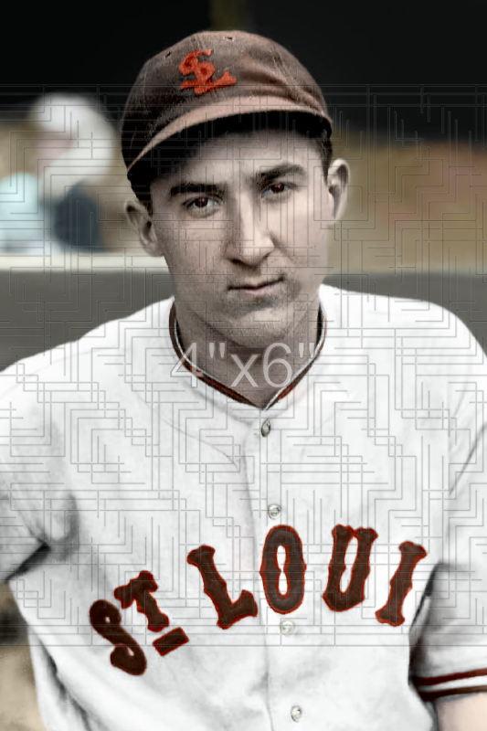 Ollie Bejma - 1934 St. Louis Browns - choose a size & style
