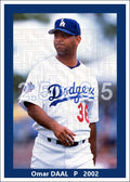 Omar Daal - 2002 Los Angeles Dodgers - choose a size & style