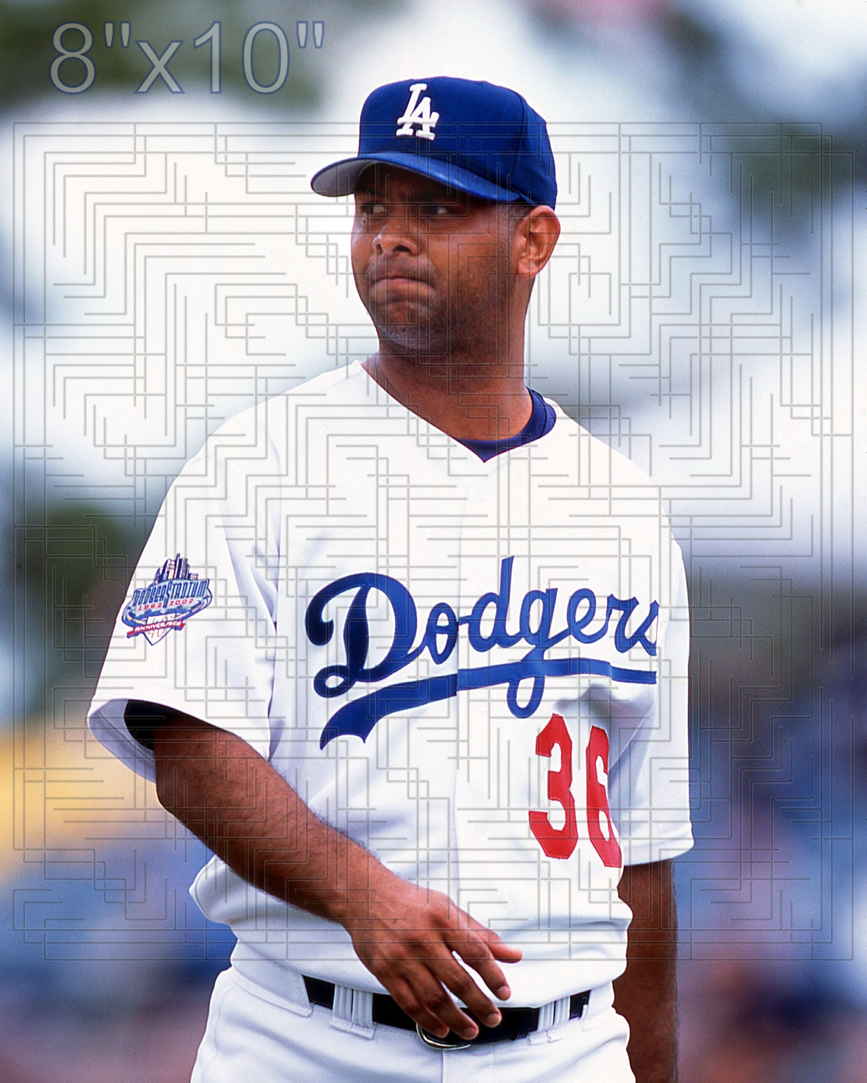 Omar Daal - 2002 Los Angeles Dodgers - choose a size & style
