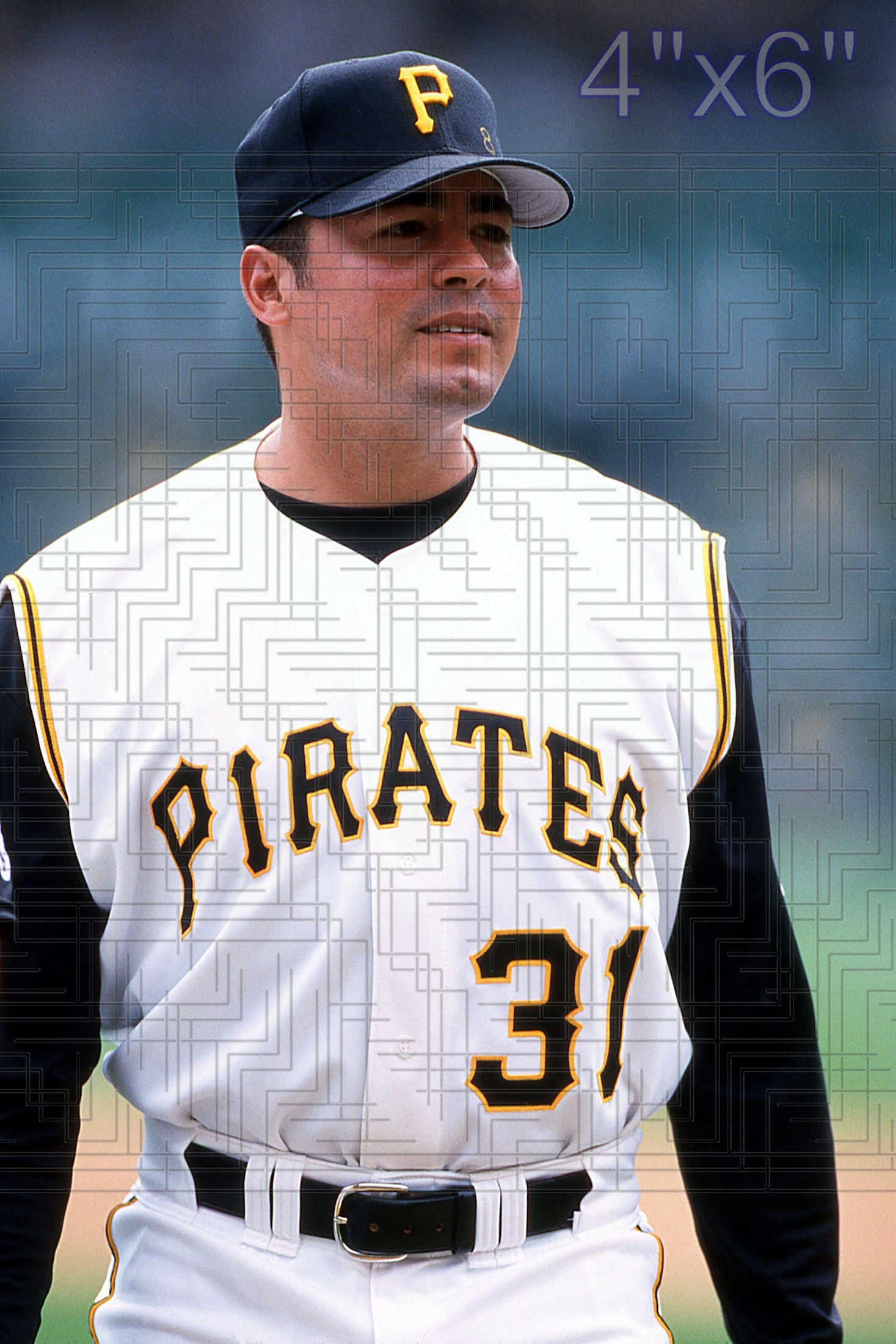 Omar Olivares - 2001 Pittsburgh Pirates - choose a size & style