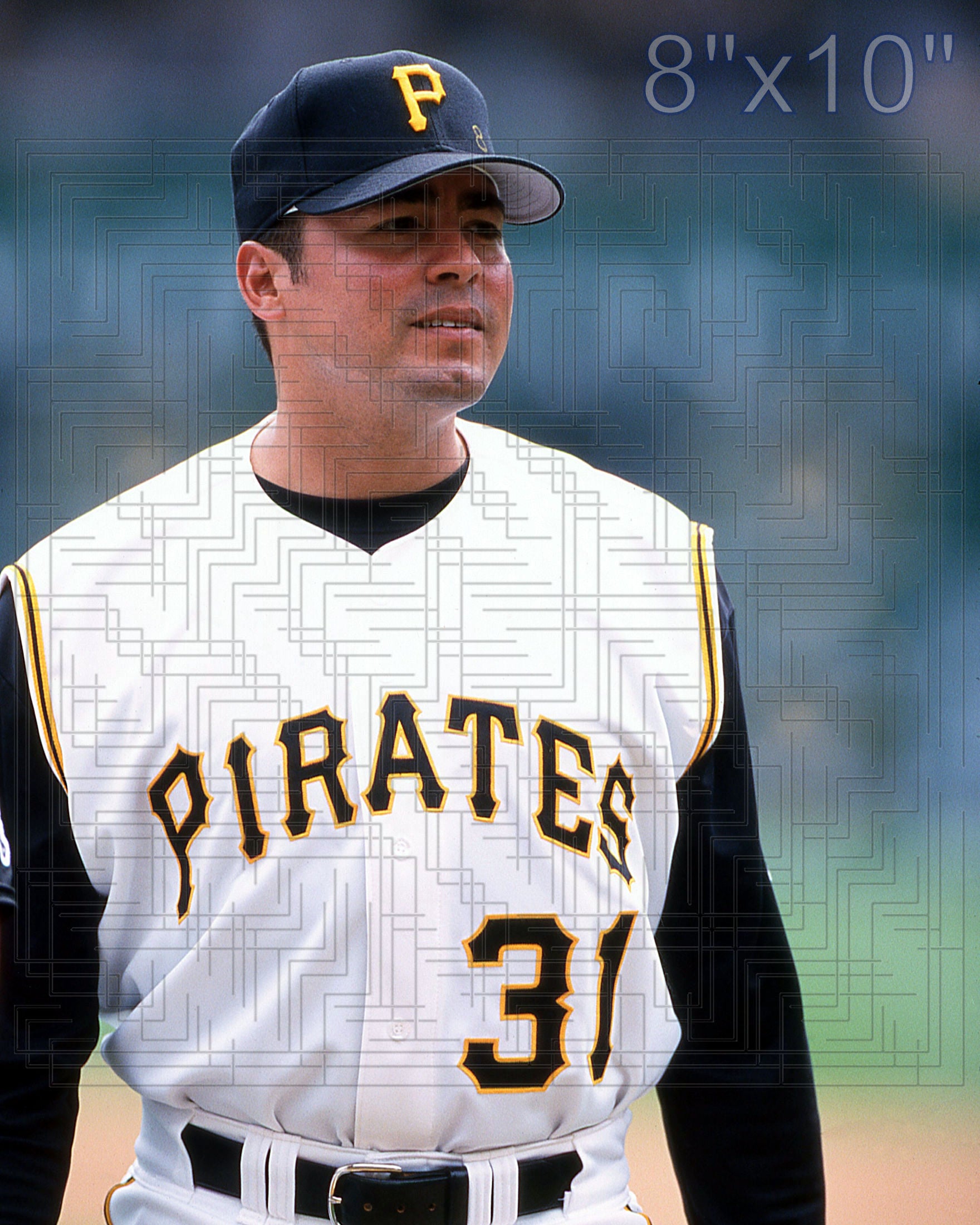 Omar Olivares - 2001 Pittsburgh Pirates - choose a size & style