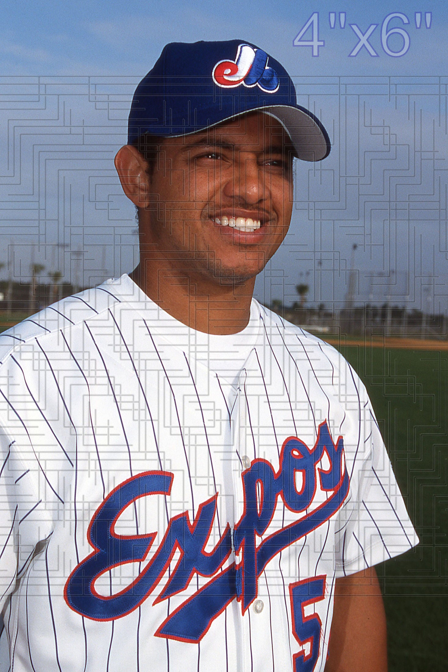 Orlando Cabrera - 2002 Montreal Expos - choose a size & style