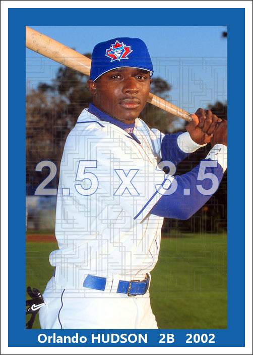 Orlando Hudson - 2002 Toronto Blue Jays - choose a size & style