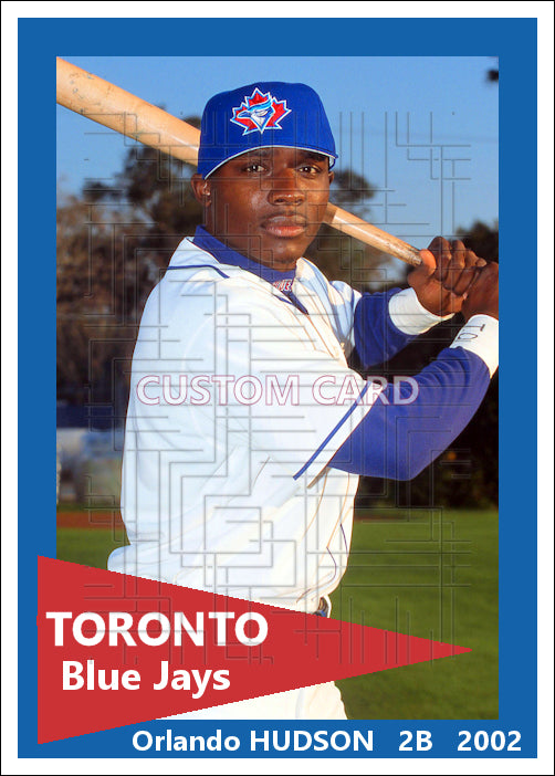 Orlando Hudson - 2002 Toronto Blue Jays - choose a size & style