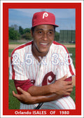 Orlando Isales - 1980 Philadelphia Phillies - choose a size & style