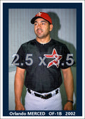 Orlando Merced - 2002 Houston Astros - choose a size & style