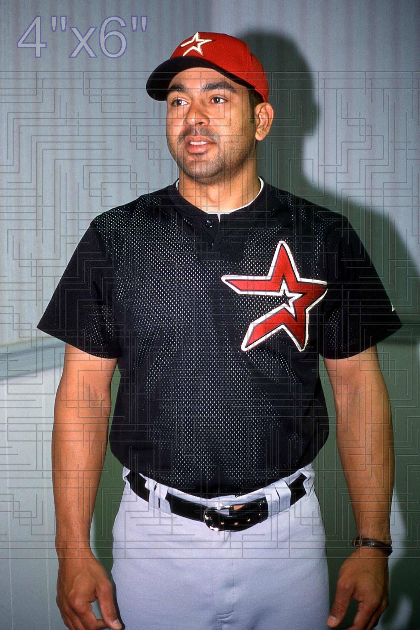 Orlando Merced - 2002 Houston Astros - choose a size & style