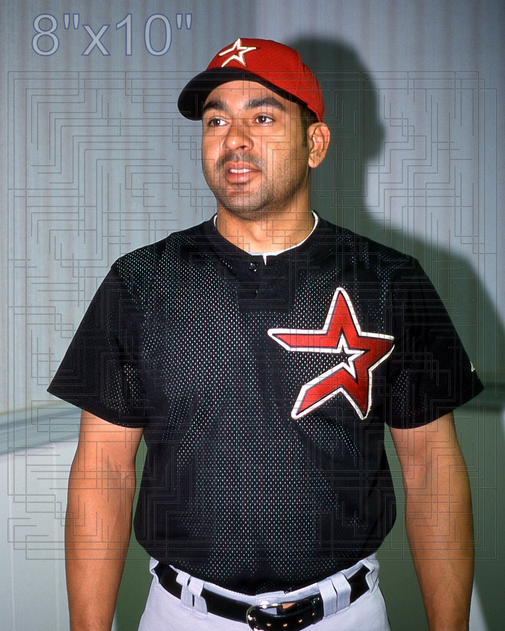 Orlando Merced - 2002 Houston Astros - choose a size & style