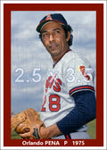 Orlando Pena - 1975 California Angels - choose a size & style