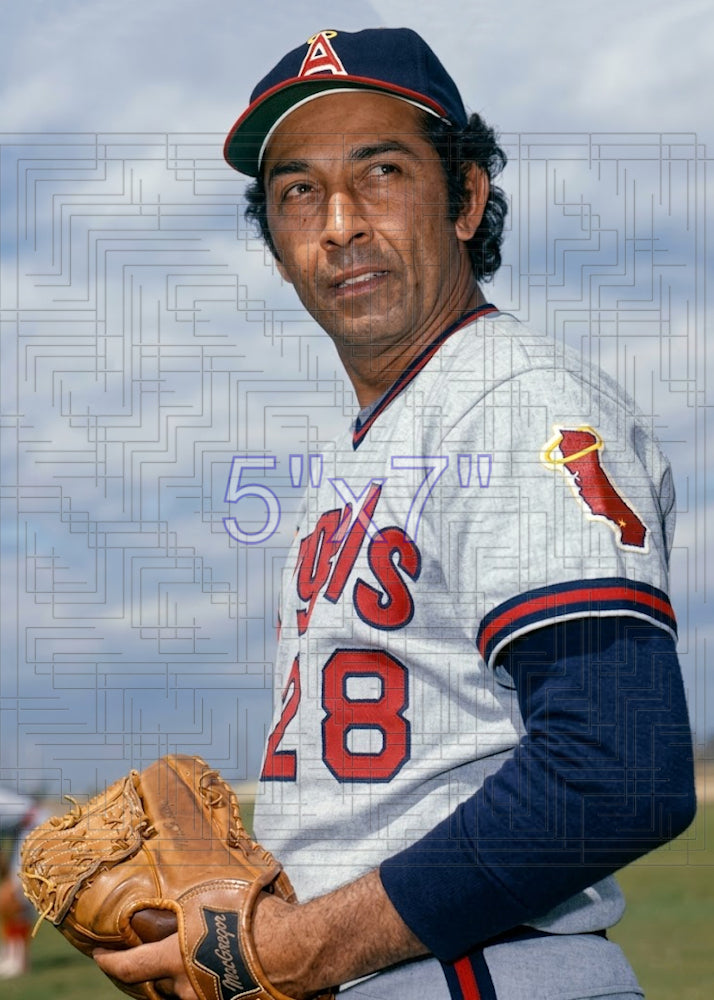 Orlando Pena - 1975 California Angels - choose a size & style