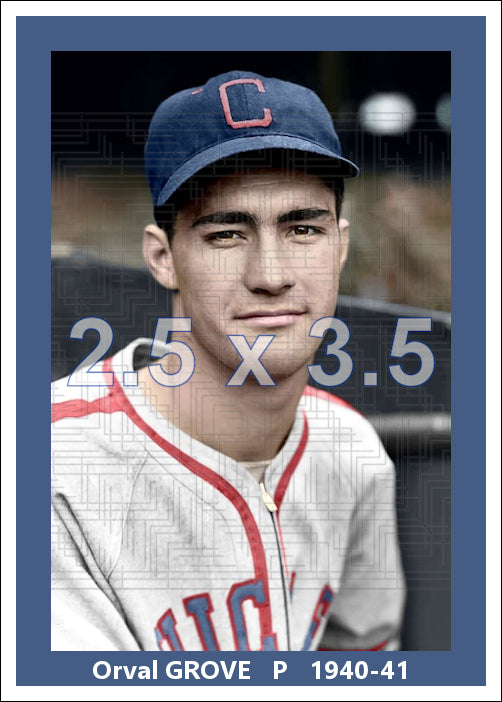 Orval Grove - 1940-41 Chicago White Sox - choose a size & style