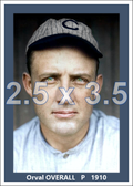 Orval Overall - 1910 Chicago Cubs - choose a size & style