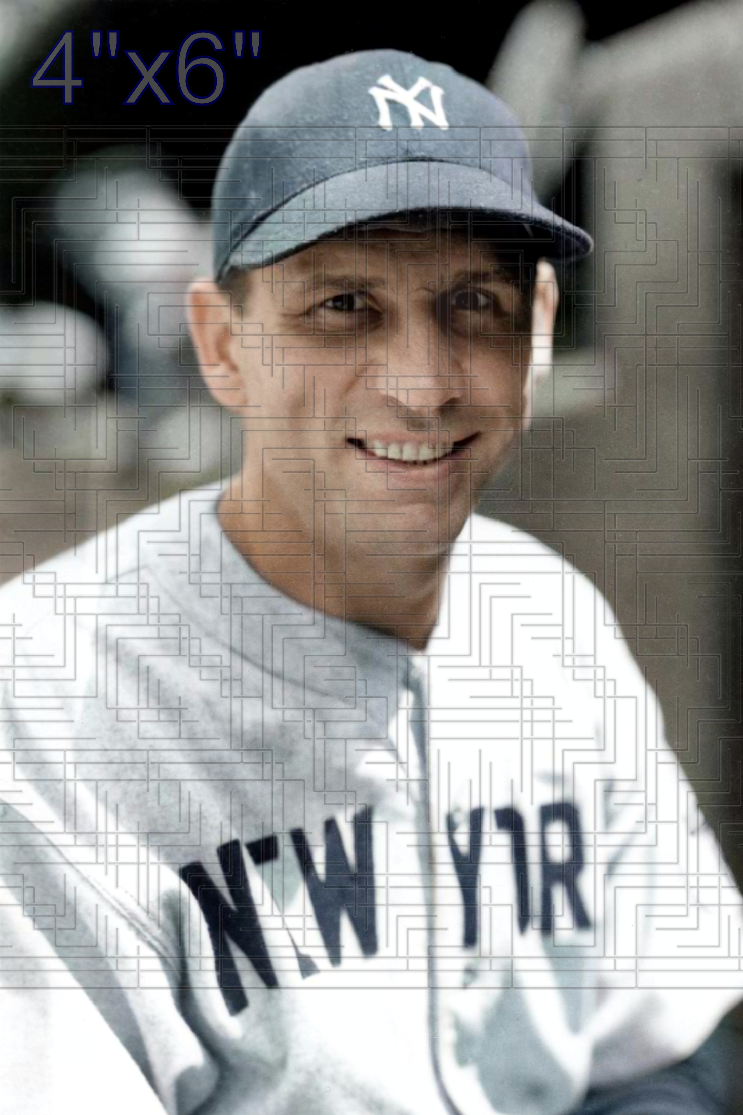 Oscar Grimes - 1945 New York Yankees - choose a size & style