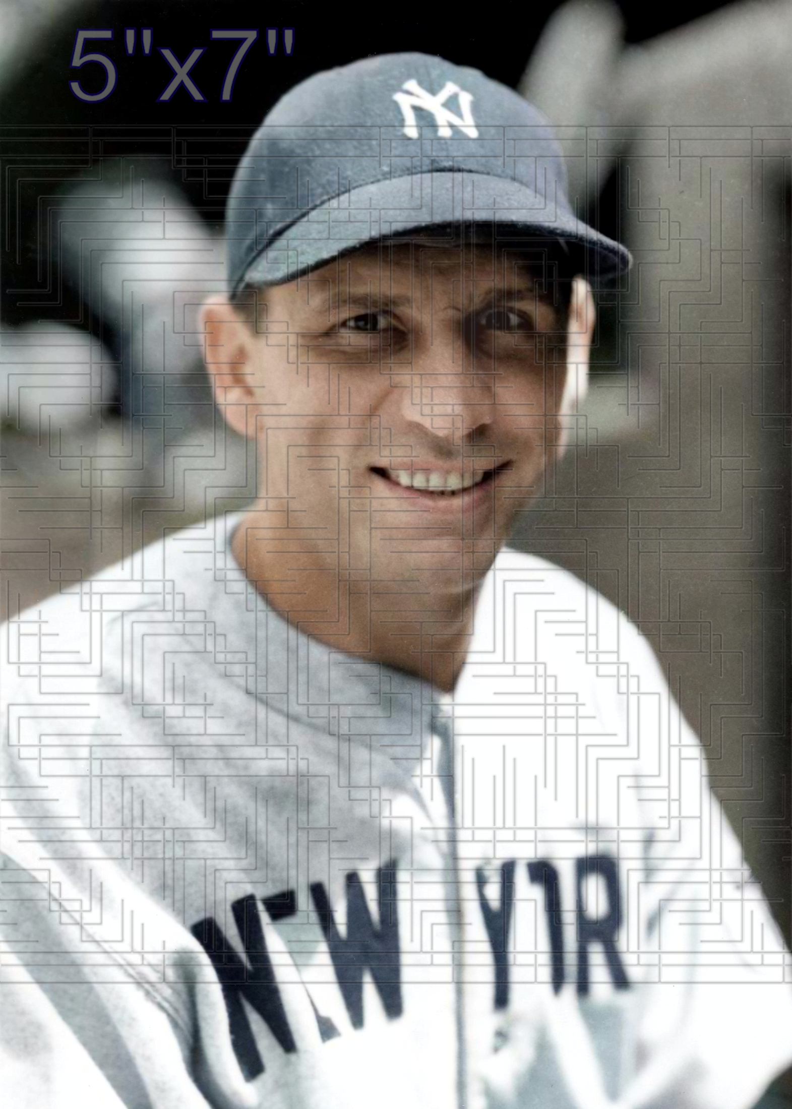 Oscar Grimes - 1945 New York Yankees - choose a size & style