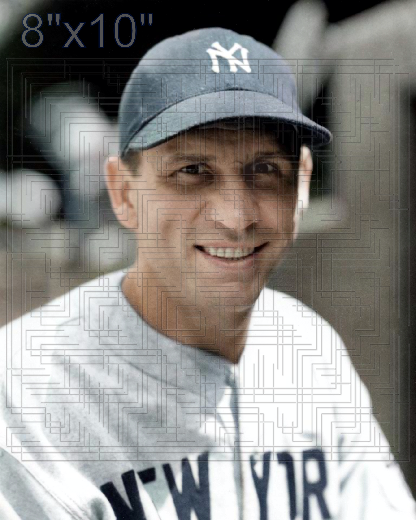 Oscar Grimes - 1945 New York Yankees - choose a size & style