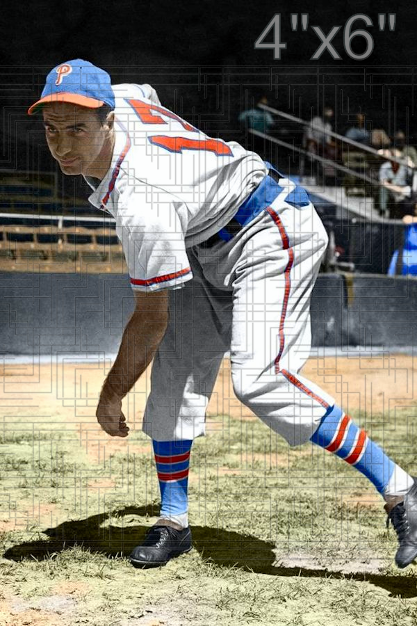 Oscar Judd - 1946 Philadelphia Phillies - choose a size & style