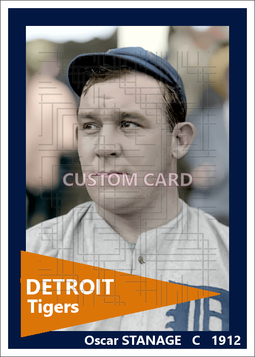 Oscar Stanage - 1912 Detroit Tigers - choose a size & style