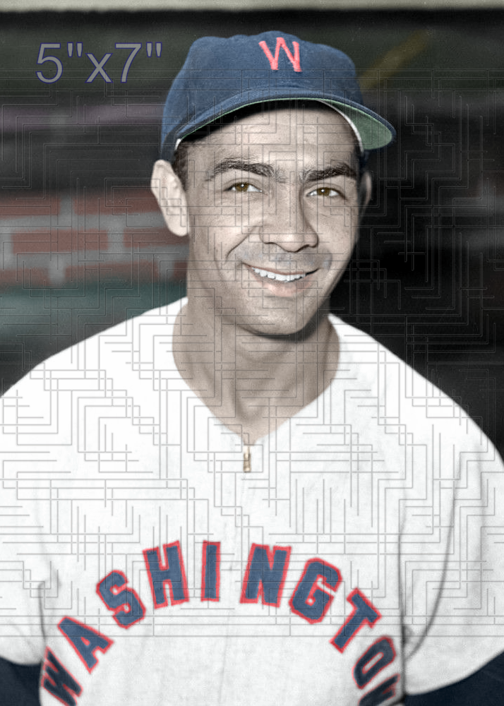 Ossie Alvarez - 1958 Washington Senators - choose a size & style
