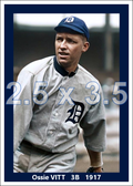 Ossie Vitt - 1917 Detroit Tigers - choose a size & style