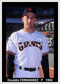 Osvaldo Fernandez - 1994 San Francisco Giants - choose a size & style