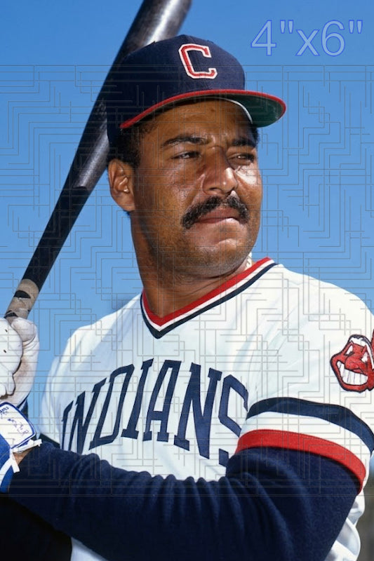 Otto Velez - 1983 Cleveland Indians - choose a size & style