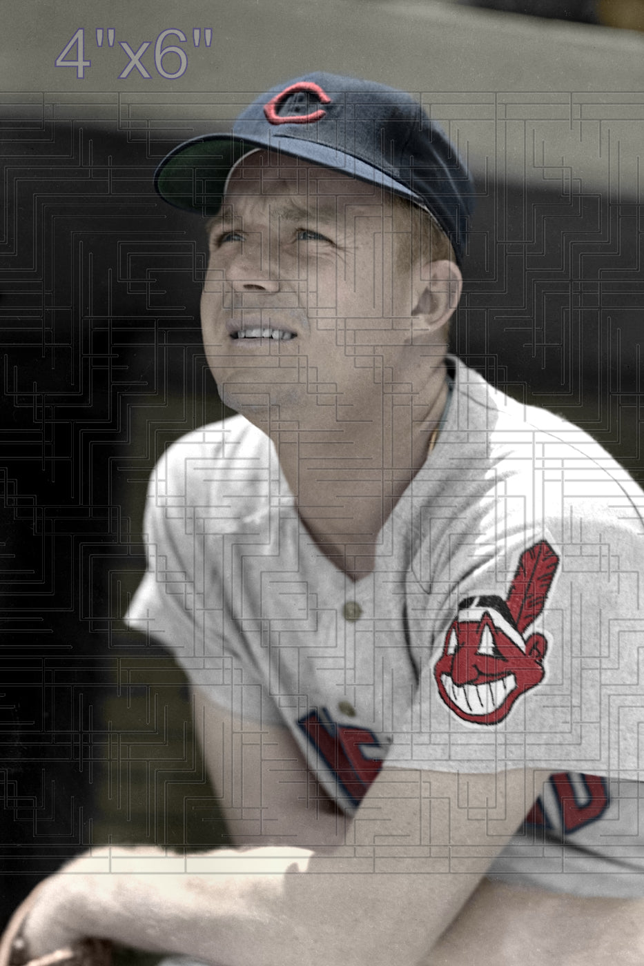 Owen Friend - 1953 Cleveland Indians - choose a size & style