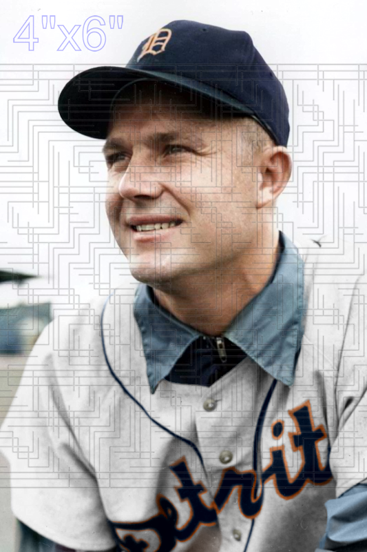 Owen Friend - 1953 Detroit Tigers - choose a size & style