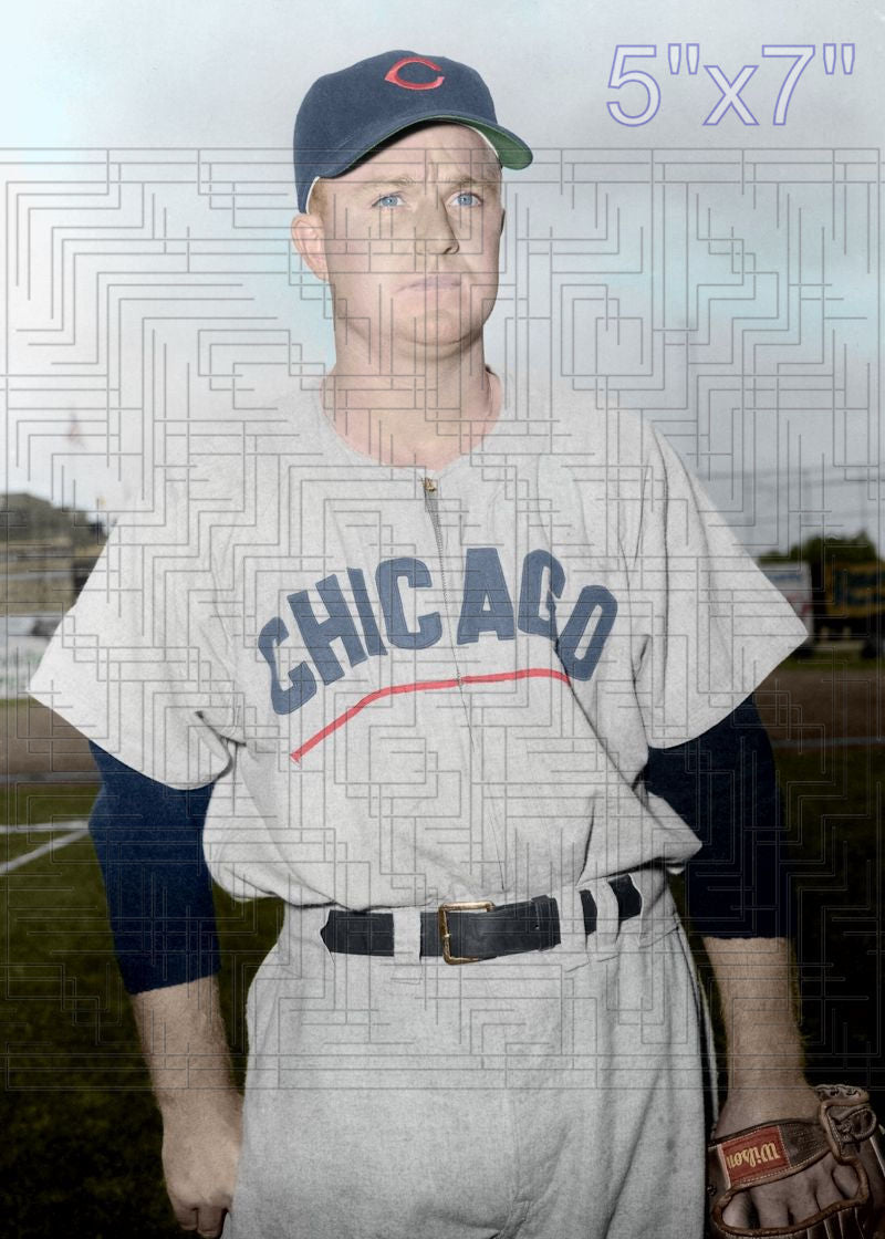 Owen Friend - 1955-56 Chicago Cubs - choose a size & style