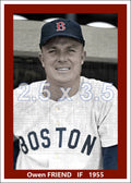 Owen Friend - 1955 Boston Red Sox - choose a size & style
