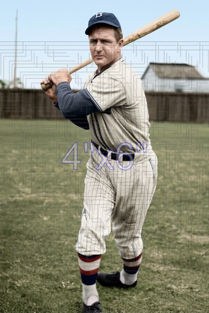 Ox Eckhardt - 1936 Brooklyn Dodgers - choose a size & style
