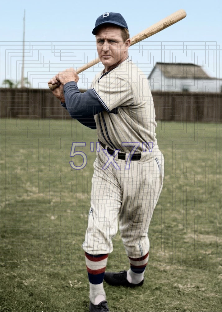 Ox Eckhardt - 1936 Brooklyn Dodgers - choose a size & style