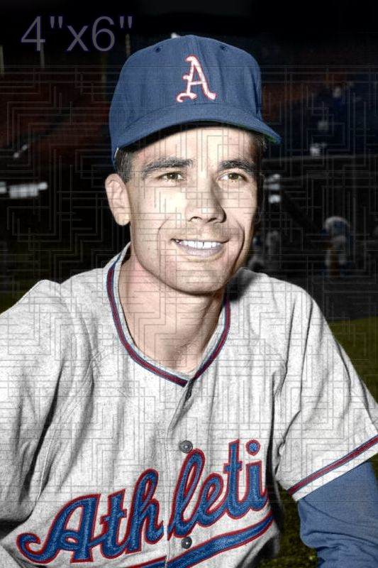 Ozzie Van Brabant - 1954 Philadelphia Athletics - choose a size & style