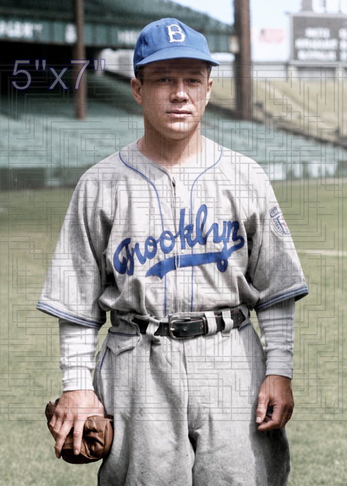 Pat Ankenman - 1943 Brooklyn Dodgers - choose a size & style