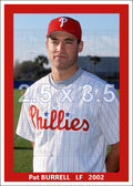 Pat Burrell - 2002 Philadelphia Phillies - choose a size & style