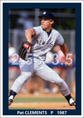 Pat Clements - 1987 New York Yankees - choose a size & style