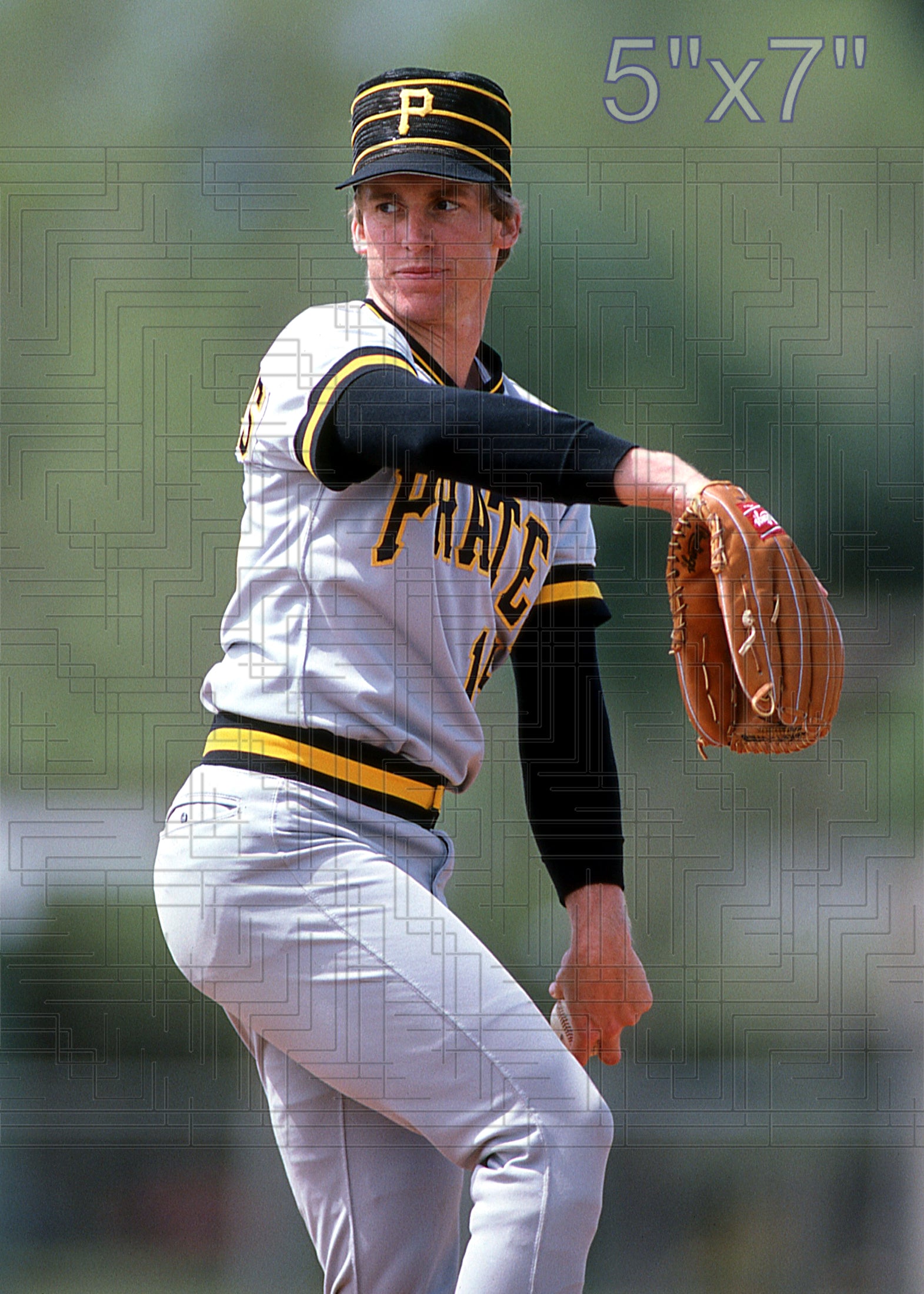 Pat Clements - 1985-86 Pittsburgh Pirates - choose a size & style