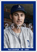 Pat Cooper - 1947 Philadelphia Athletics - choose a size & style