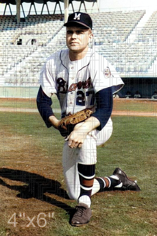 Pat House - 1964 Milwaukee Braves - choose a size & style