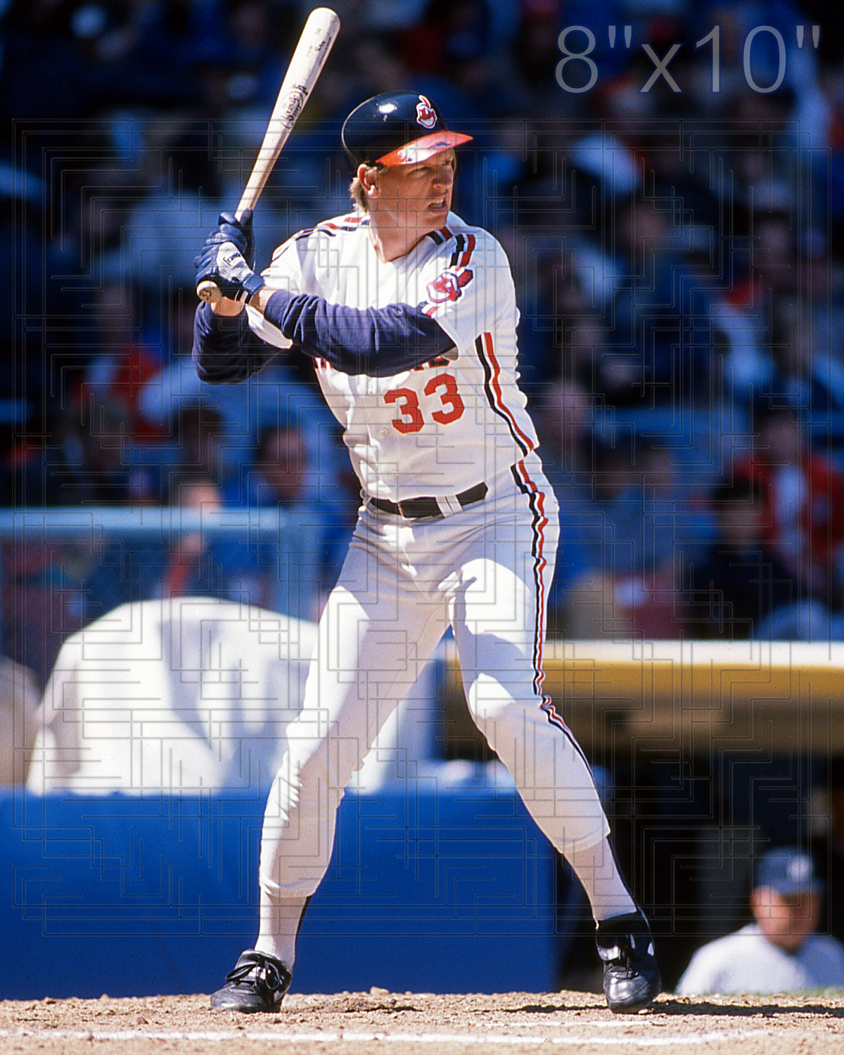 Pat Keedy - 1989 Cleveland Indians - choose a size & style