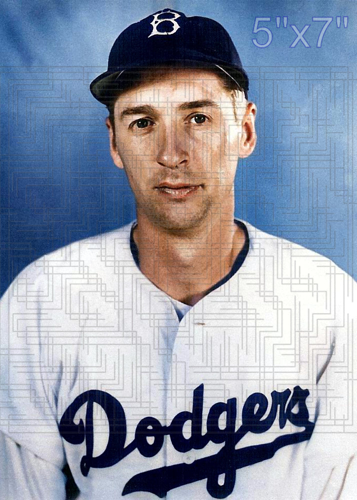 Pat McGlothin - 1949 Brooklyn Dodgers - choose a size & style