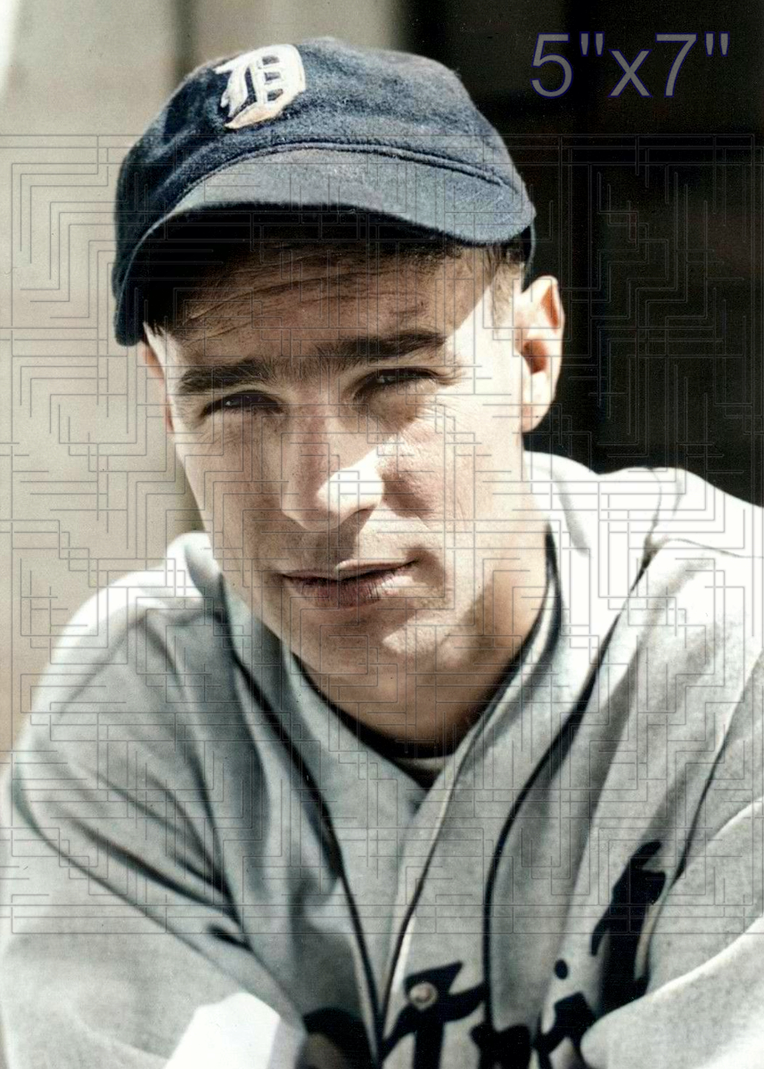 Pat McLaughlin - 1937 Detroit Tigers - choose a size & style