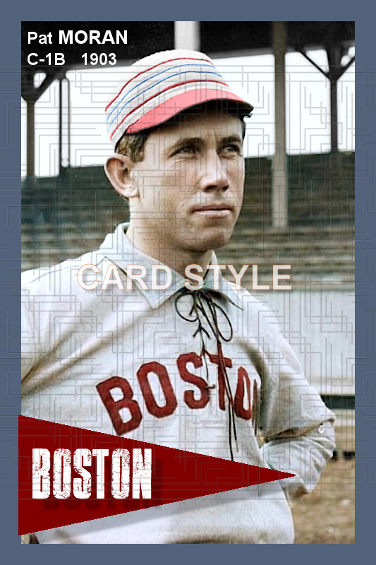 Pat Moran - 1903 Boston Nationals - choose a size & style