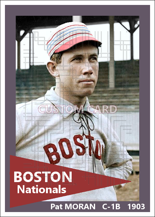 Pat Moran - 1903 Boston Nationals - choose a size & style