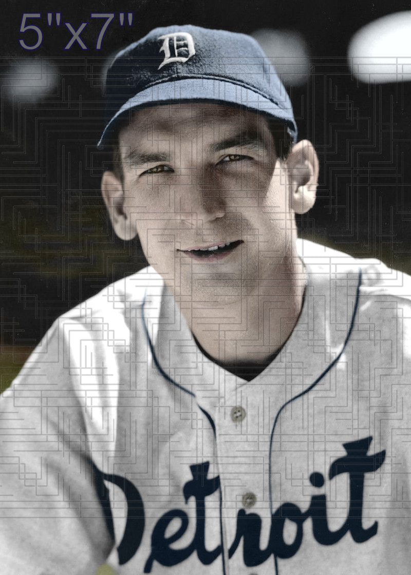 Pat Mullin - 1940 Detroit Tigers - choose a size & style